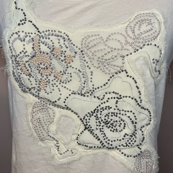 ⭐️LOFT Beaded Shirt - Picture 4 of 8